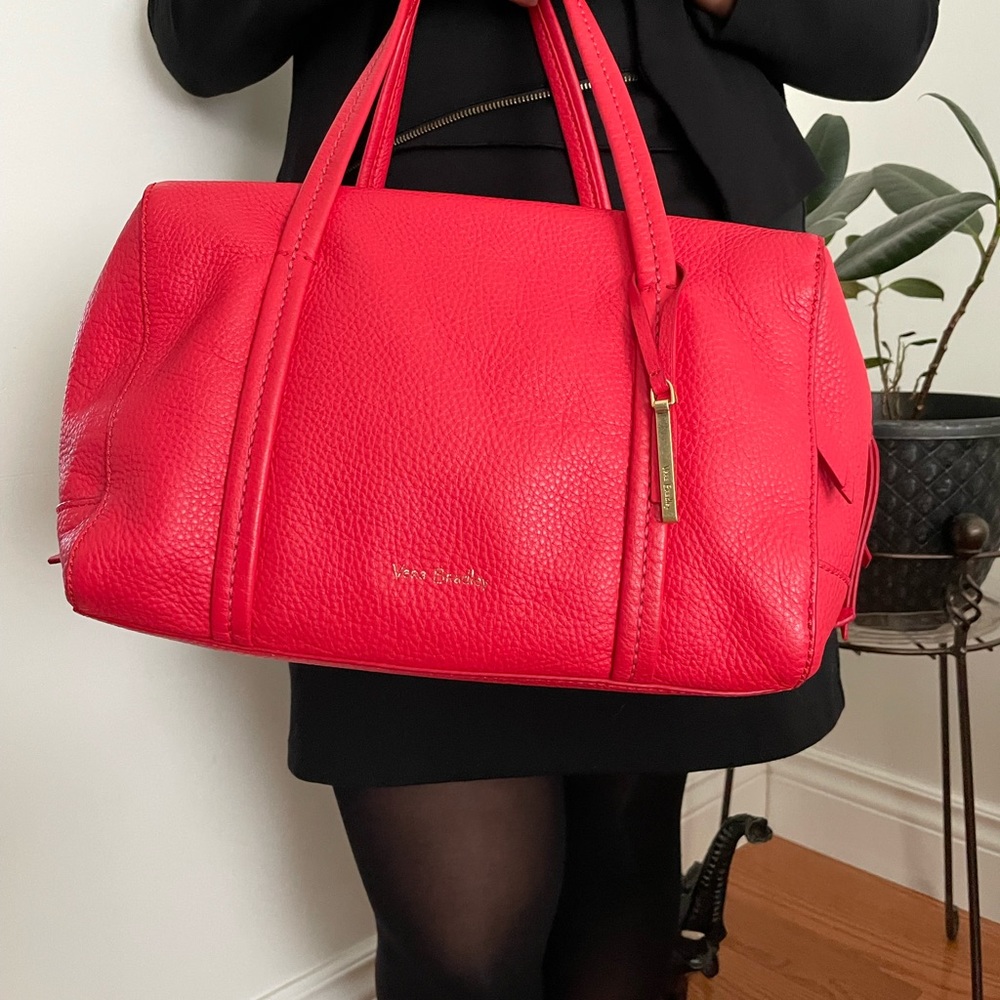 Vera Bradley Red Leather Purse